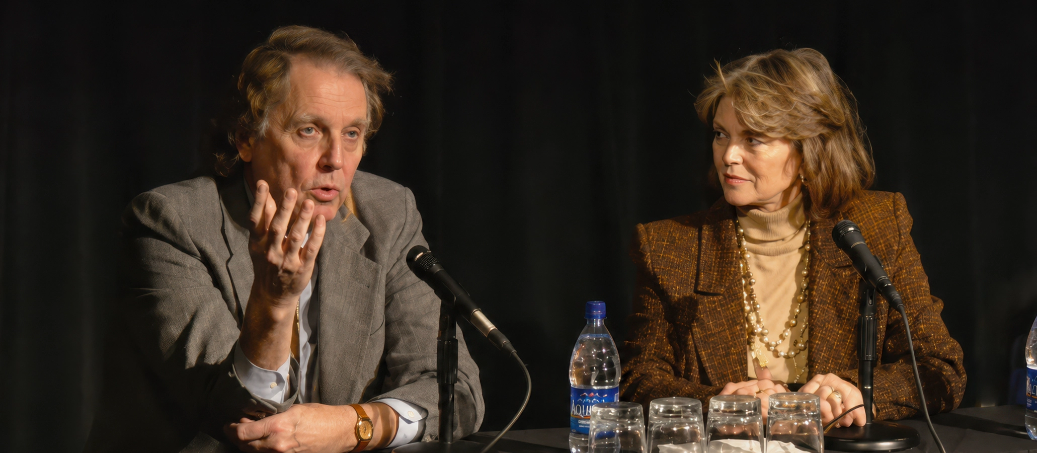John Mulholland at the Savannah Film Festival with Maria Cooper