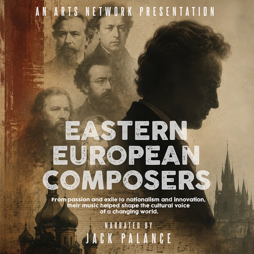 Eastern European Composers poster narrated by Jack Palance