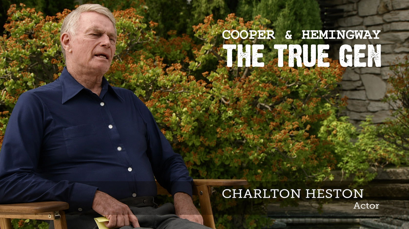 Charlton Heston Interview